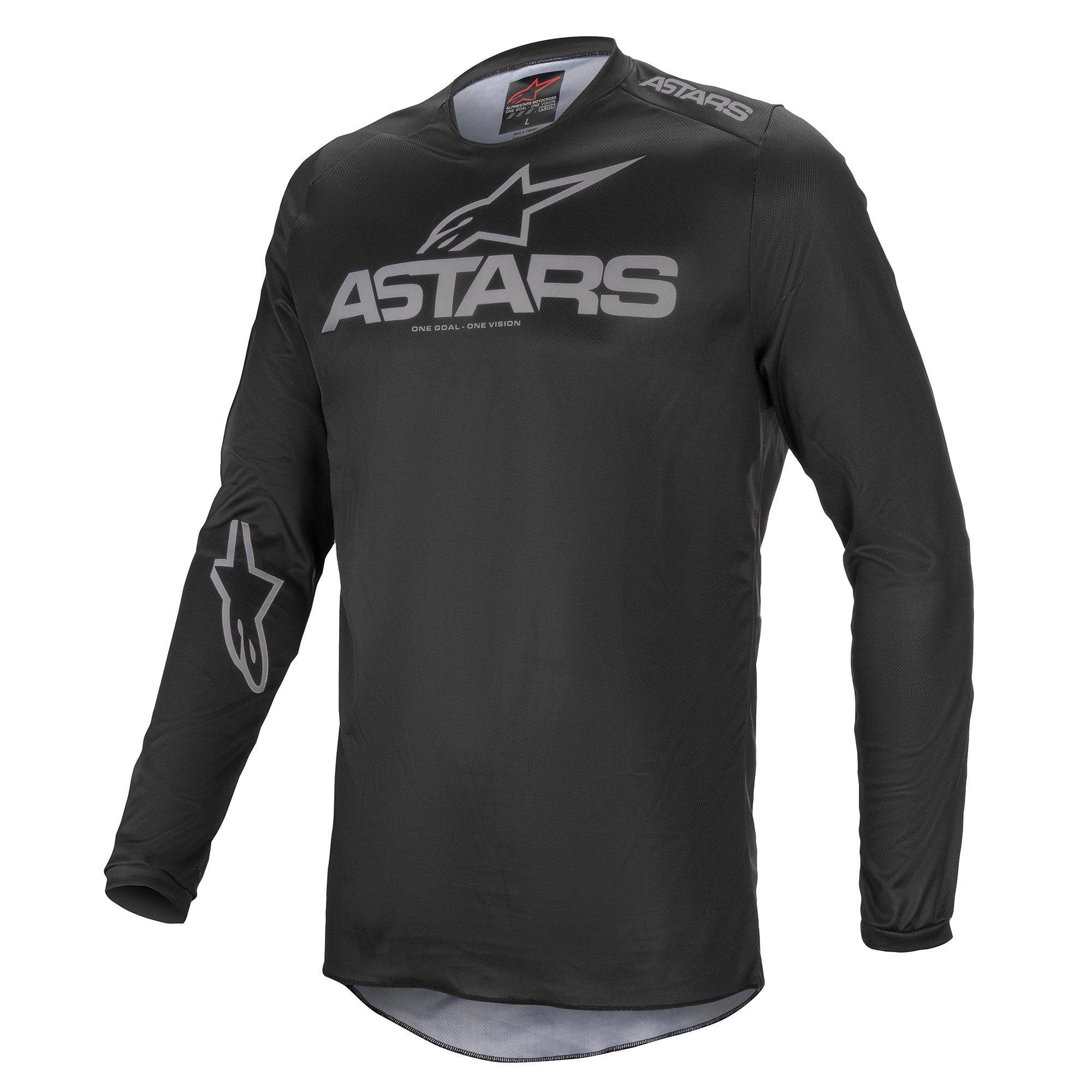 Alpinestars Fluid Graphite Jersey Black Dark Grey 